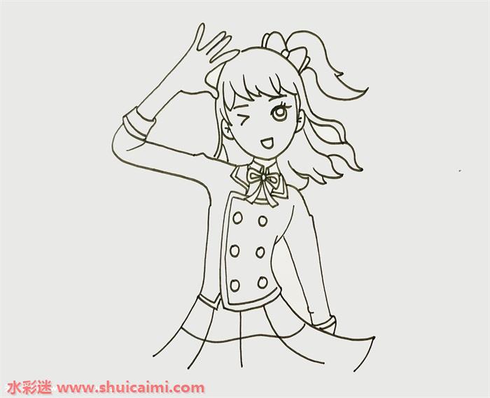 菲梦少女怎么画 菲梦少女简笔画图片大全-图片4
