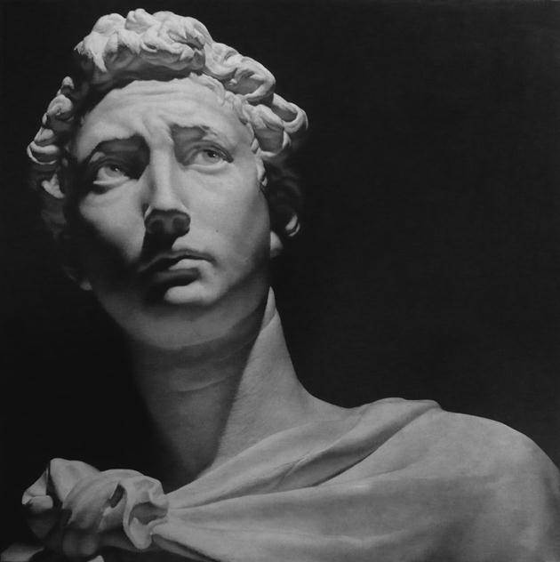 石膏像圣乔治 尺寸73×73cm