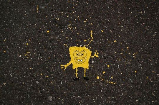 精选关于街头裂痕的插画艺术作品