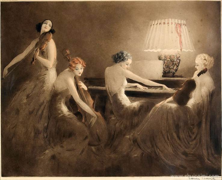 Louis Icart绘画作品欣赏（三）图片-图片3