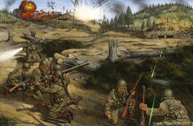 二战题材插画桌面壁纸