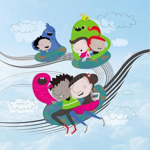 Lillyfly06手绘高清卡通插画图片