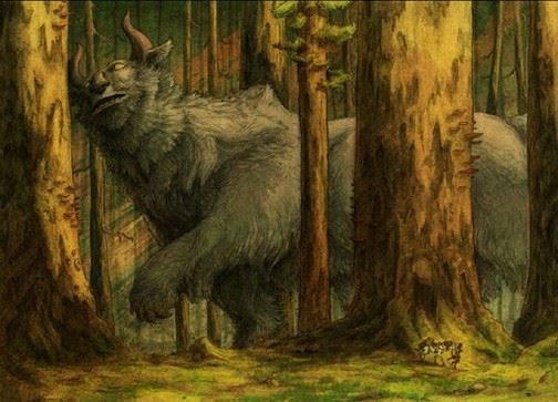 手绘童话故事中的动漫人物图片