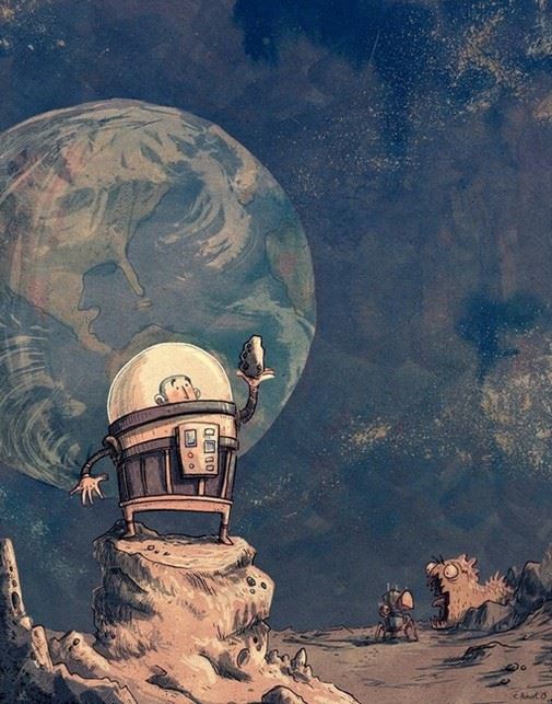 手绘童话故事中的动漫人物图片