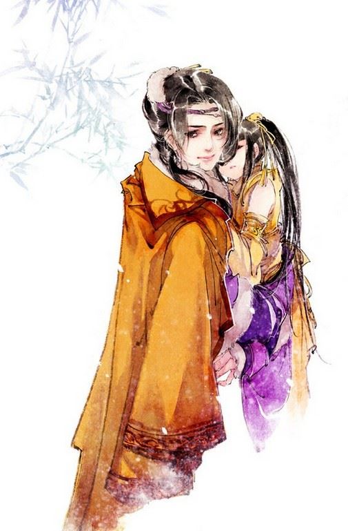 伊吹五月的古风人物作品插画图片