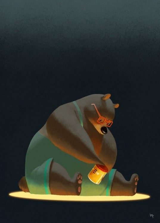 精选个性人物的手绘插画图片大全