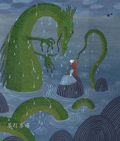 艺术感十足的手绘插画图片大全