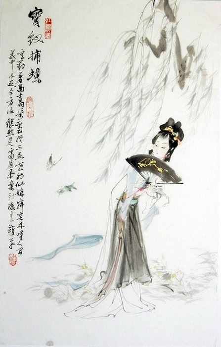 王义胜栩栩如生的水墨精美图片