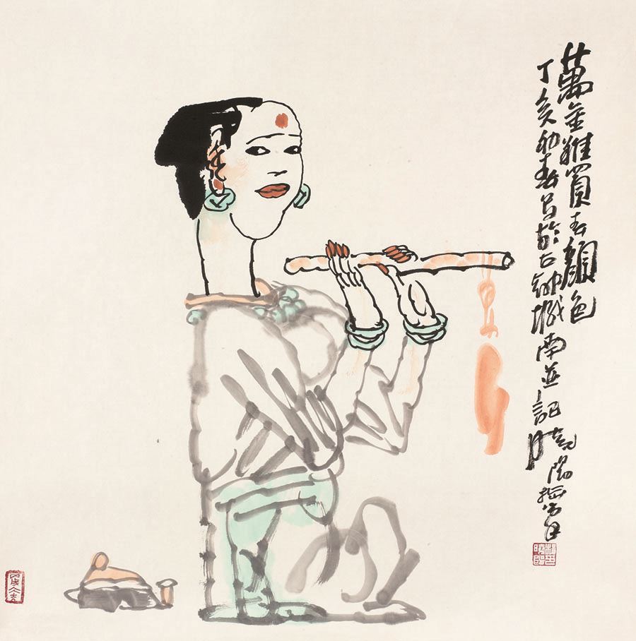精选著名美术师经典国画作品欣赏