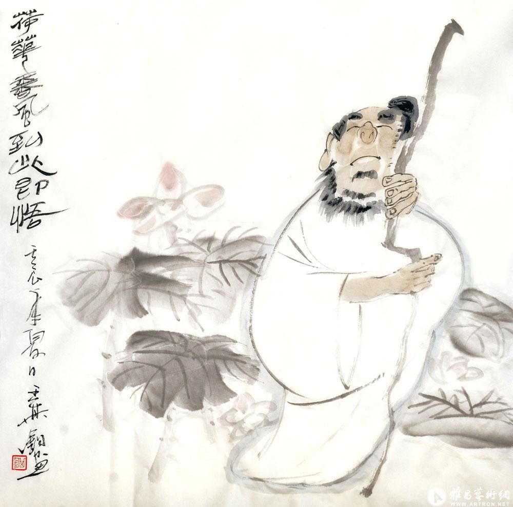 职业画家王其钧经典水墨画作品图
