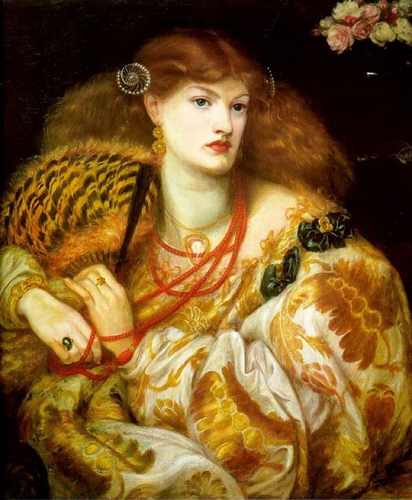 英国贵族美女生活插画图片大全