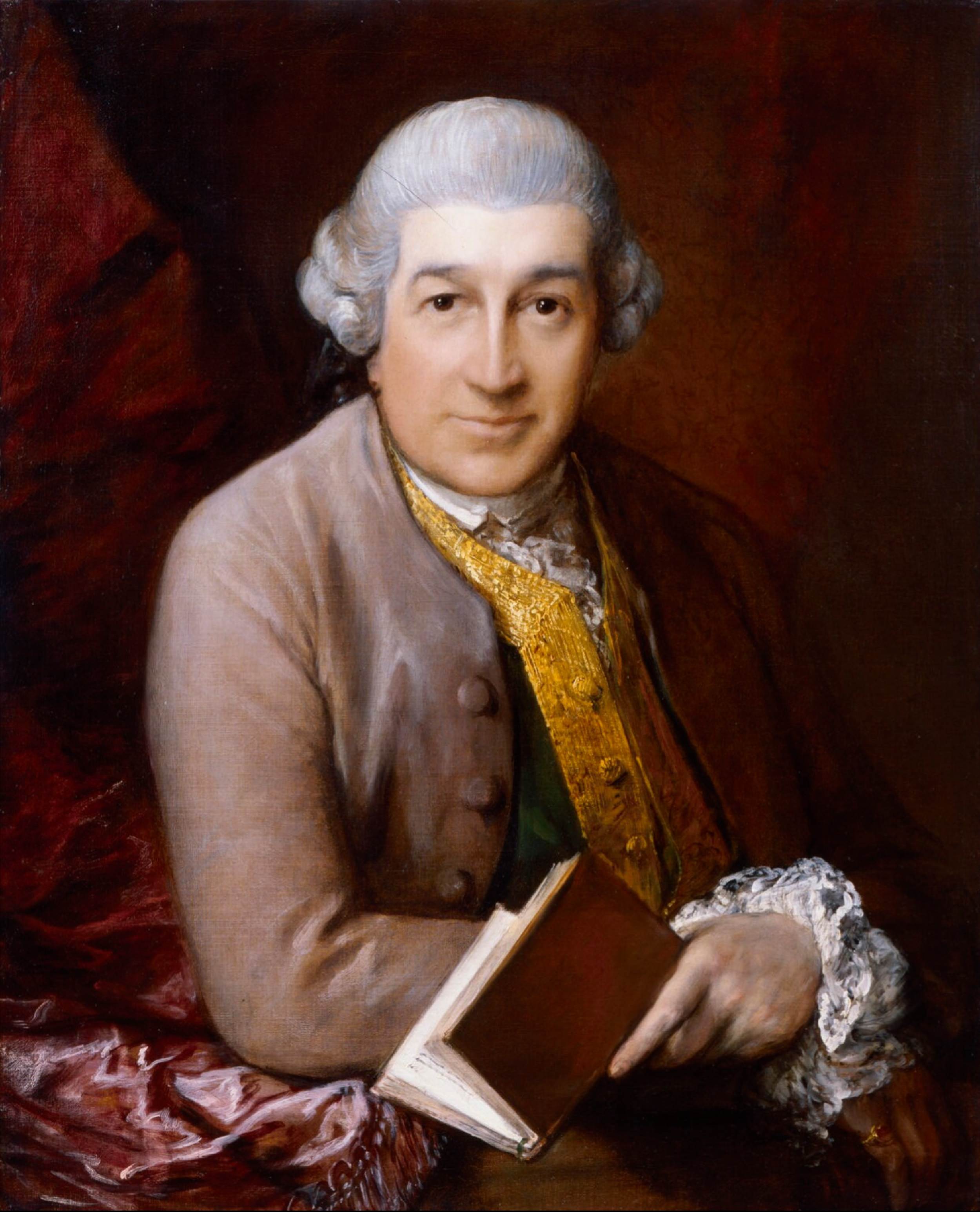 大卫·加里克David Garrick Thomas Gainsborough油画作品欣赏