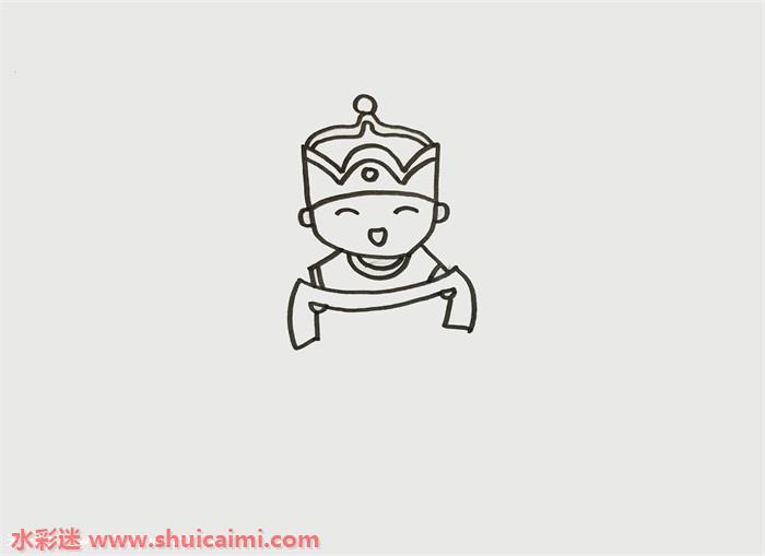 少数民族人物怎么画 少数民族人物简笔画图片大全彩色-图片1