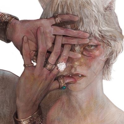 又冷又丧又酷的手绘插画图片