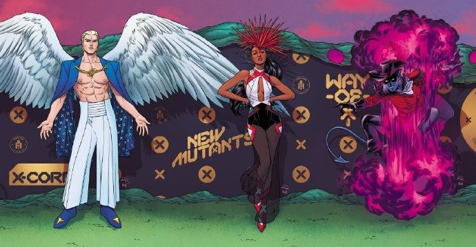 X战警变种人地狱火晚宴高定礼服漫画鉴赏