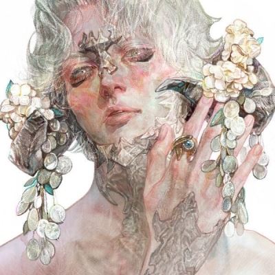 又冷又丧又酷的手绘插画图片