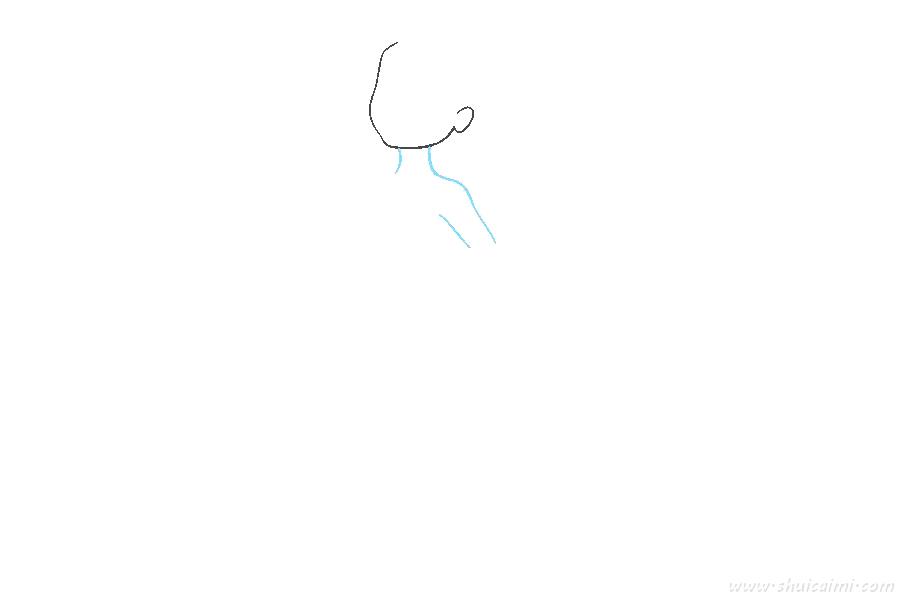 仙女怎么画 仙女简笔画图片大全带颜色-图片4