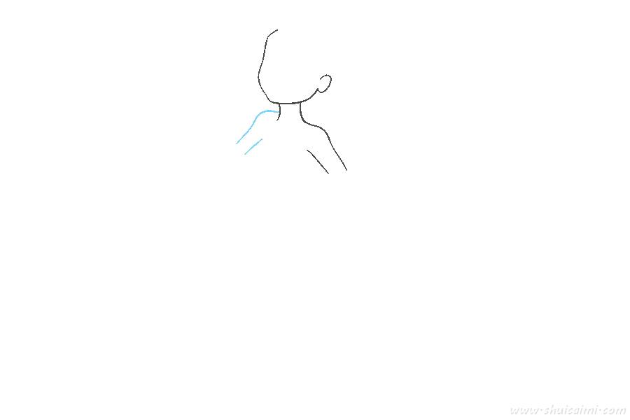 仙女怎么画 仙女简笔画图片大全带颜色-图片5