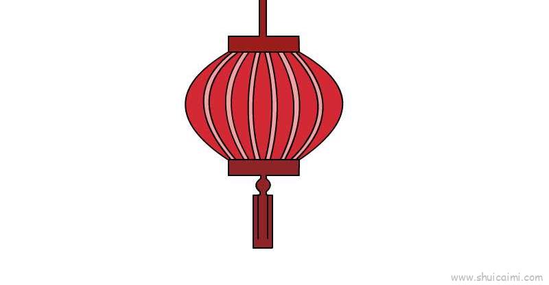 幼儿看灯笼儿童画怎么画 幼儿看灯笼简笔画好看-图片1