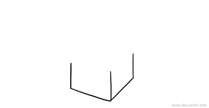 圣诞节礼物盒简笔画