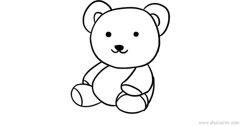毛绒玩具简笔画