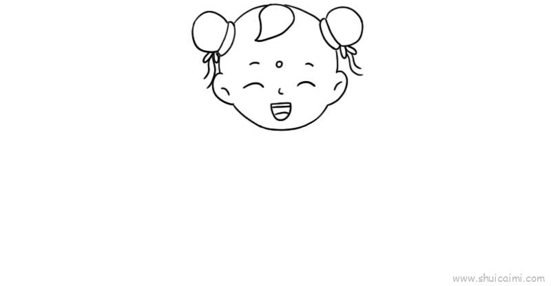 新年福娃儿童画怎么画 新年福娃简笔画简单-图片2