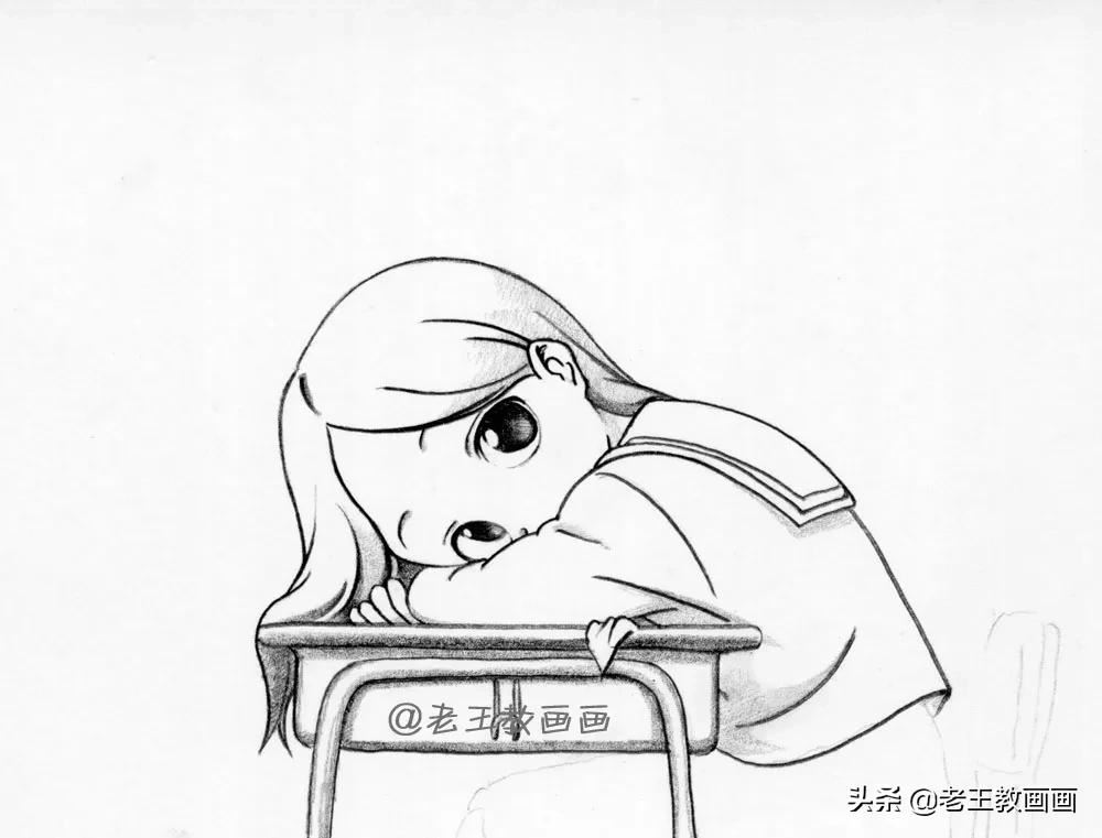 漫画人物不难画，手把手教你学会画