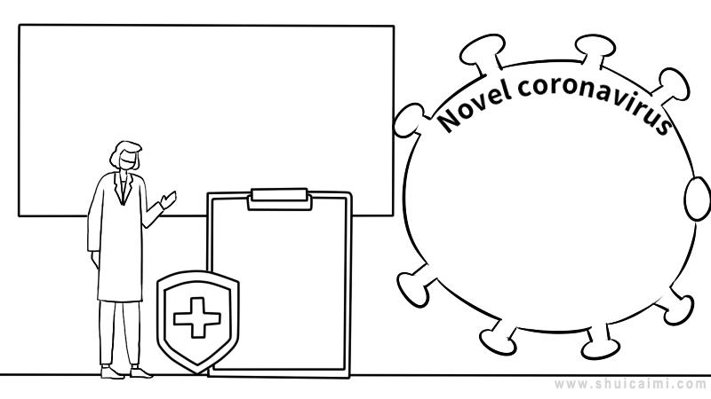 关于新型冠状病毒的手抄报英语内容|新型冠状病毒英语手抄报图片