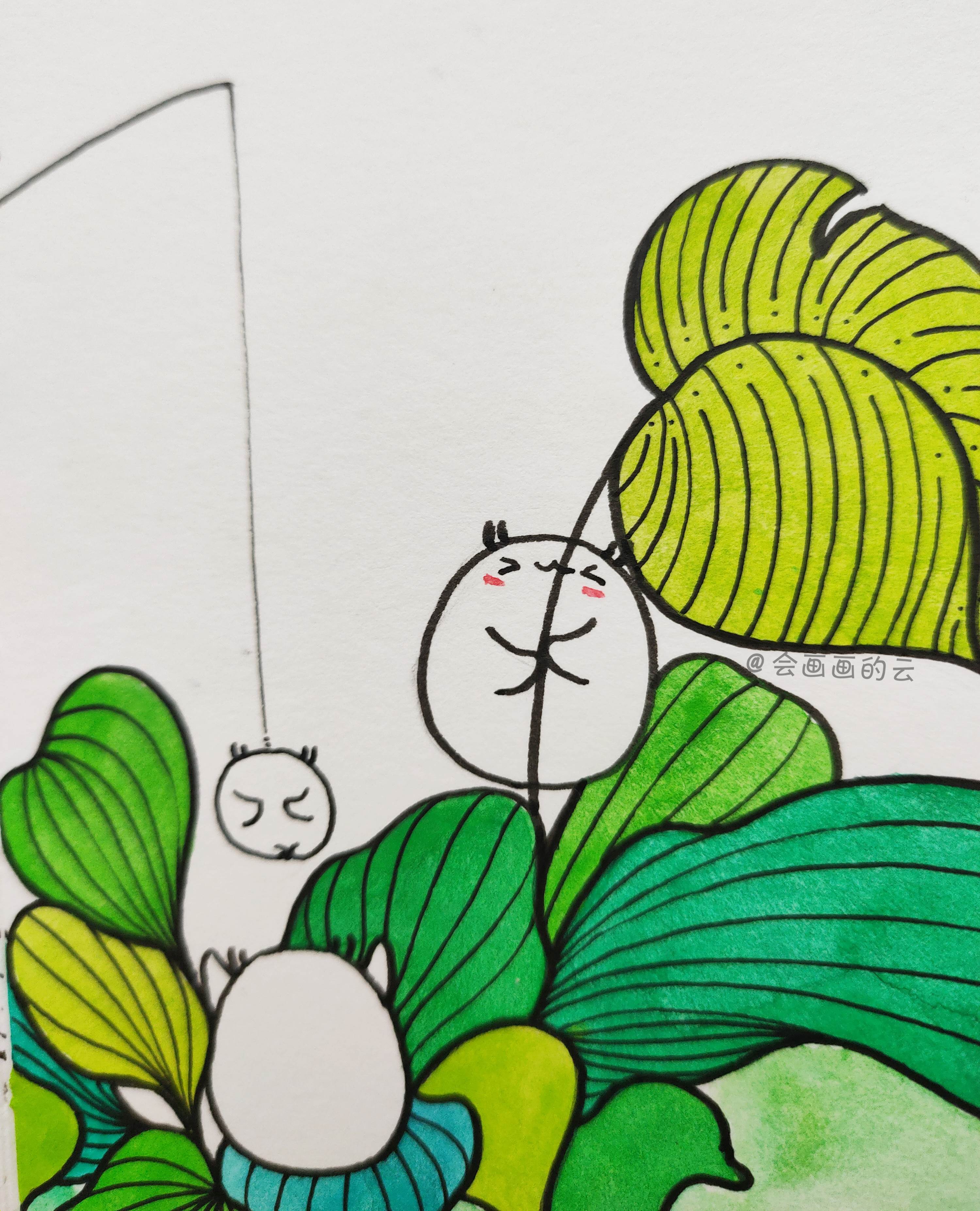 好看简单的水彩画 好看简单的水彩画素材-图片4