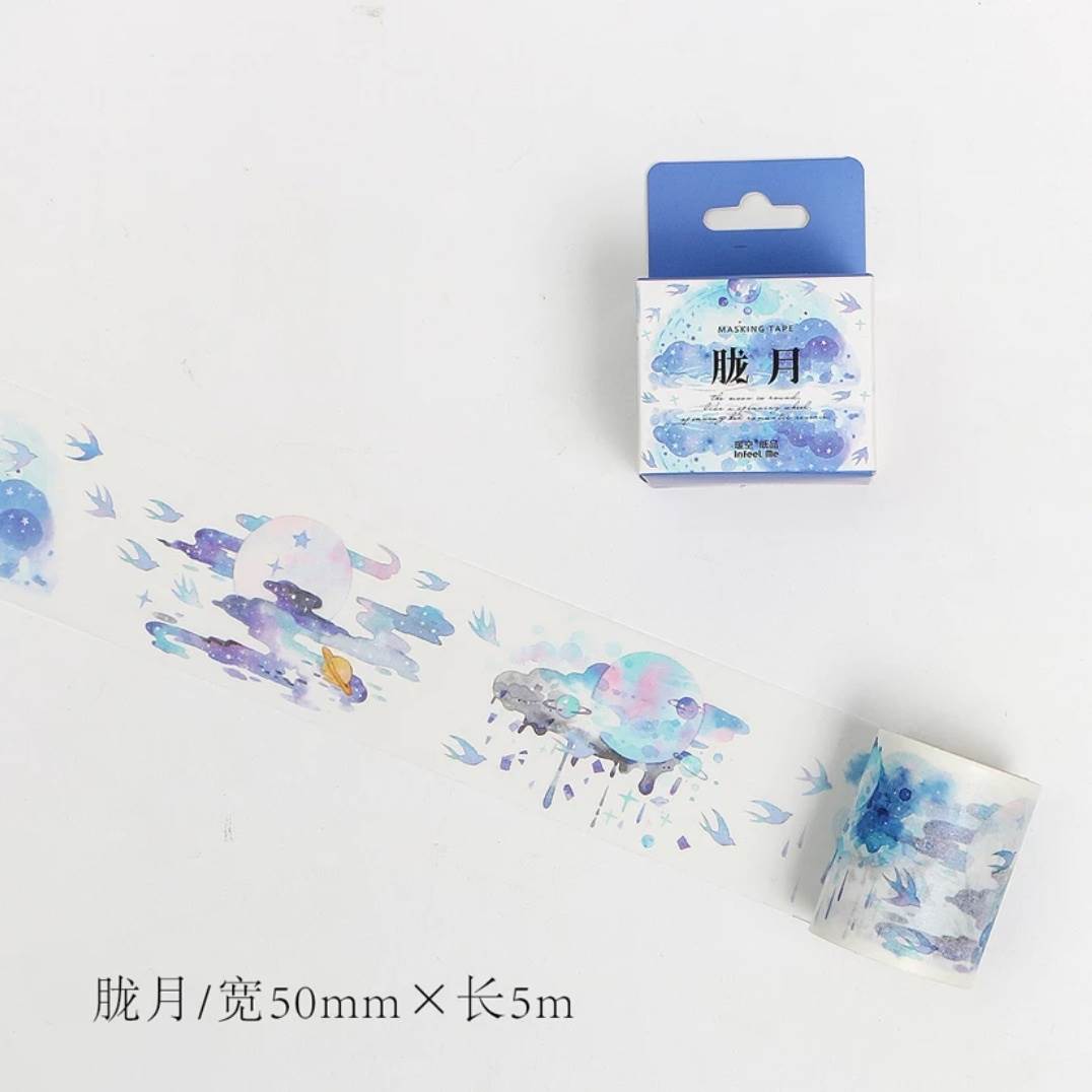 星辰大海水彩画教程 星辰大海水彩画教程简单-图片1
