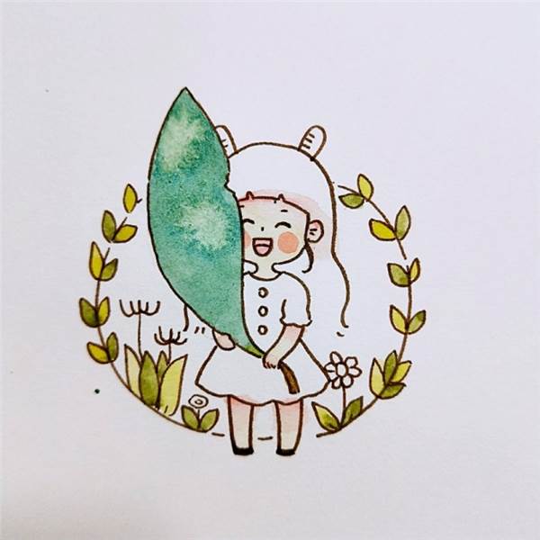 容易画的水彩画 简单易画的水彩画-图片2