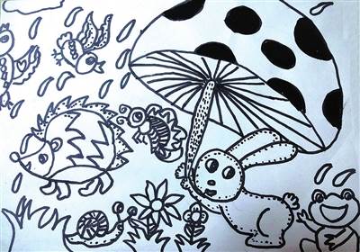 二年级的水彩画 二年级的水彩画图书天地-图片3