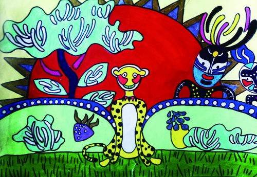 简单的水彩笔画 简单的水彩笔画儿童画-图片4