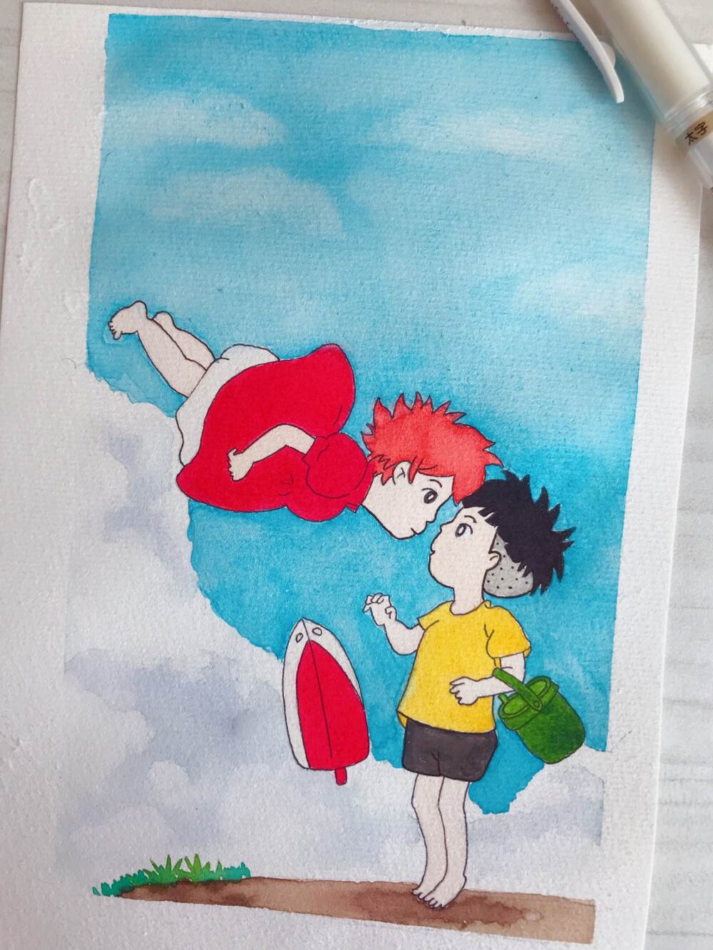 宫崎骏水彩画 宫崎骏水彩画集-图片5