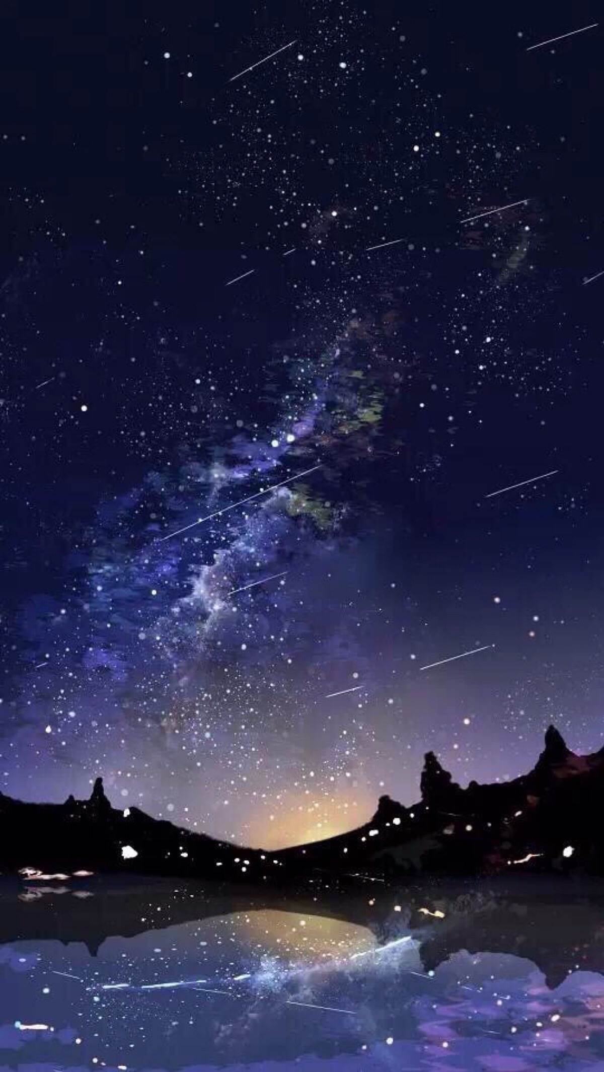 用水彩画星空 用彩铅画星空-图片3