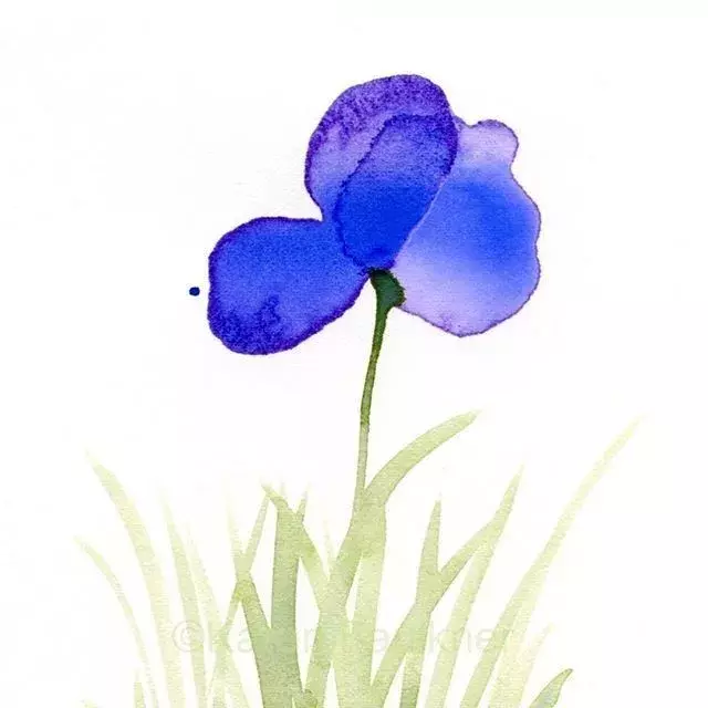简易易学水彩画 简易水彩画图片大全-图片4