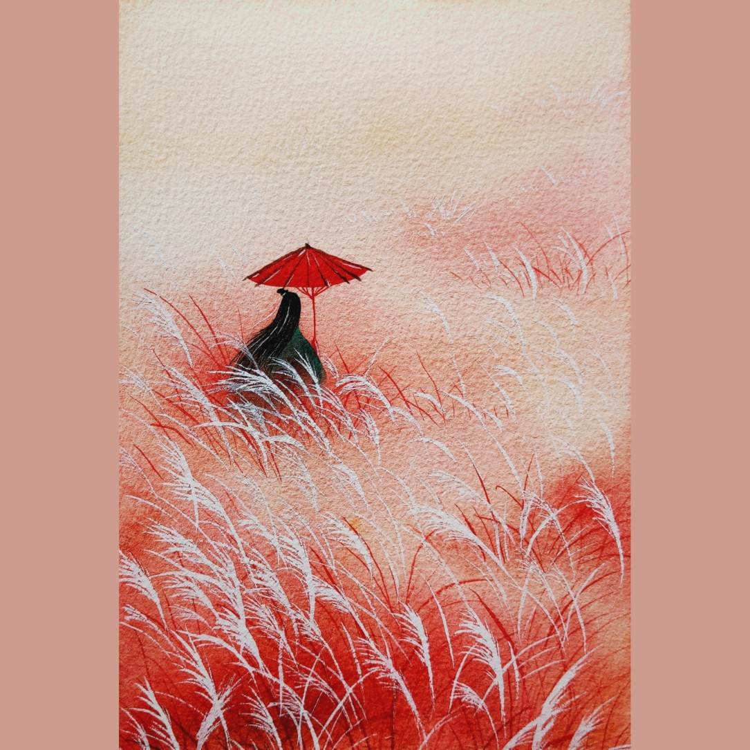 景物水彩画简单 简单易学的水彩风景画-图片5