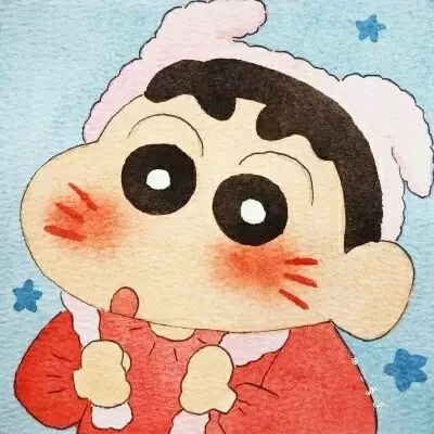 蜡笔小新水彩画