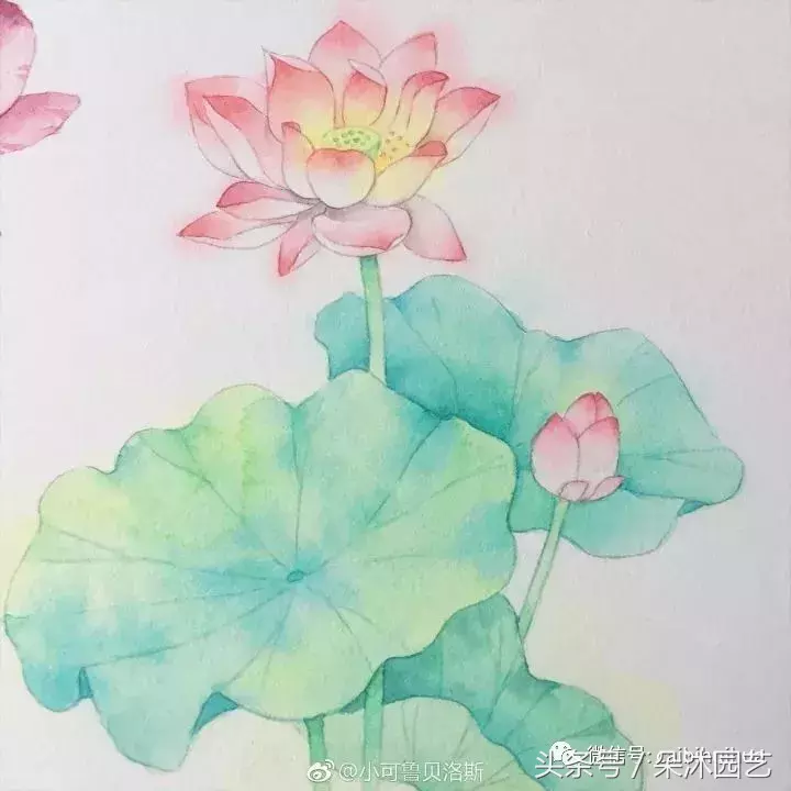 漂亮的水彩画怎么画