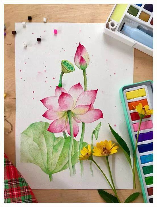 简单好看的水彩画 简单又好看的水彩画-图片1