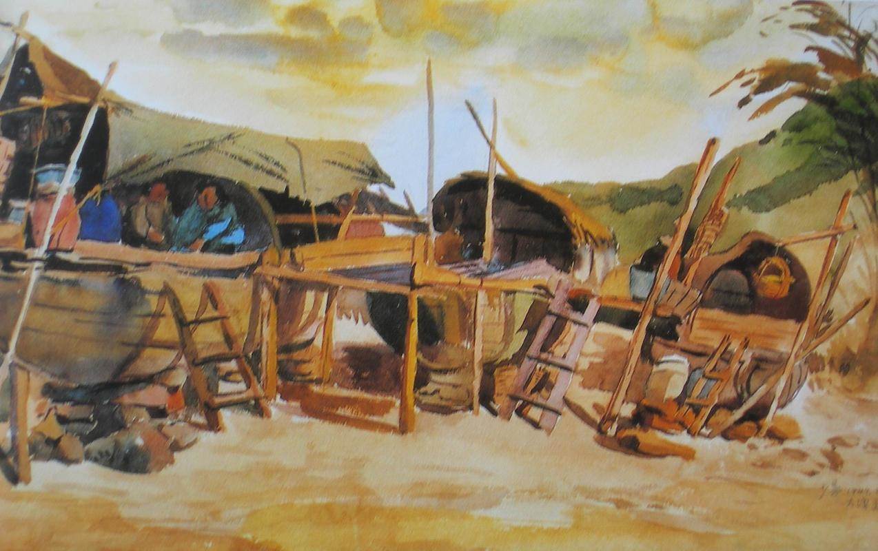 名家水彩画作品欣赏 中国水彩名家作品欣赏-图片2