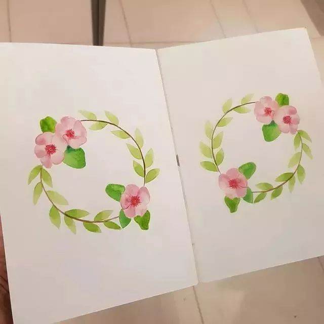 水彩画图片入门简单