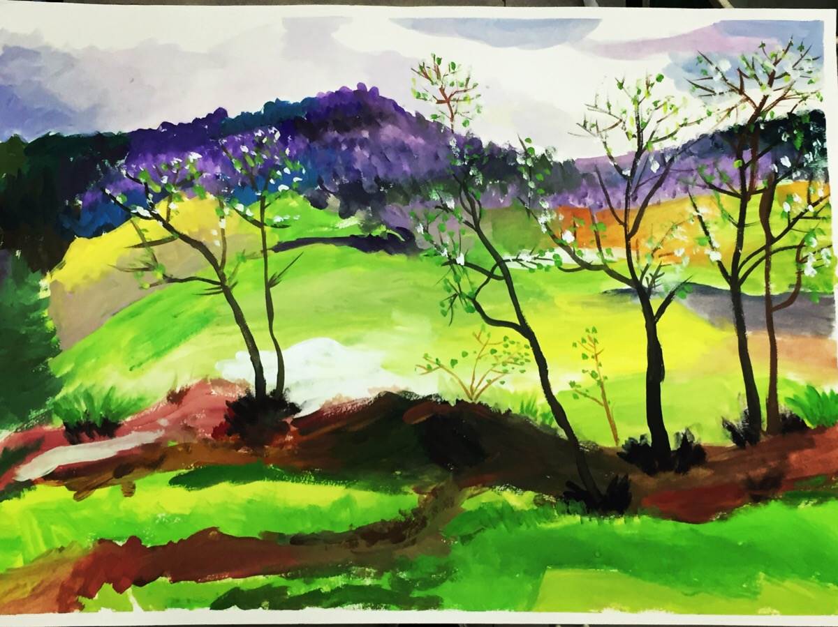 风景画的水彩画 水彩画图片风景画-图片5