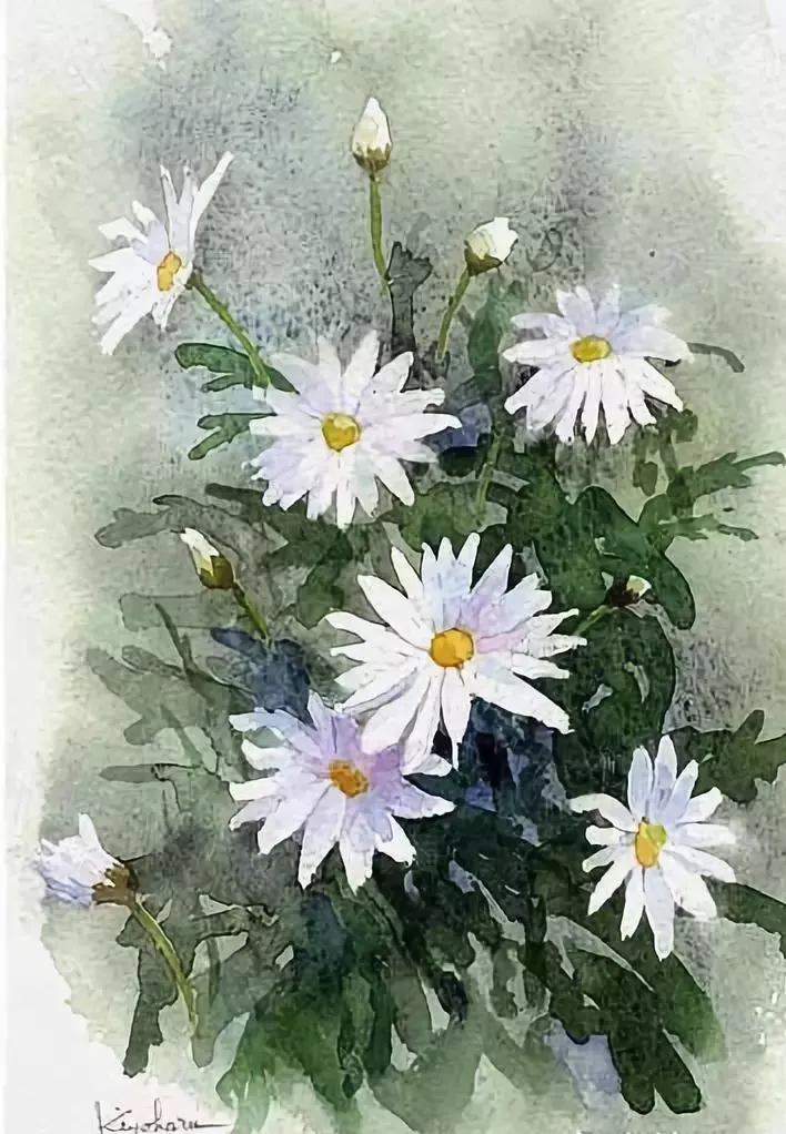 初学者学水彩画