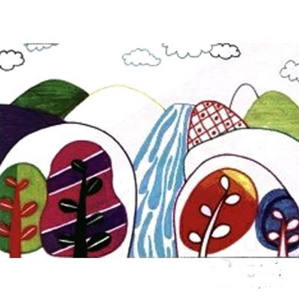 简单的水彩画风景 适合新手的水彩风景画-图片4