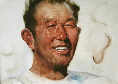 关维兴水彩画
