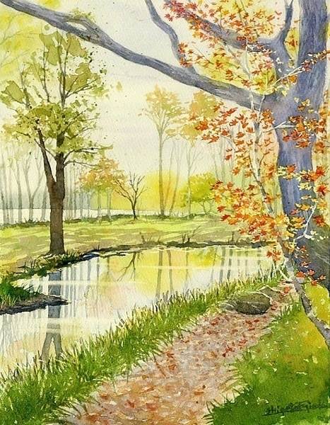 日系小清新水彩画 日式小清新水彩画-图片2