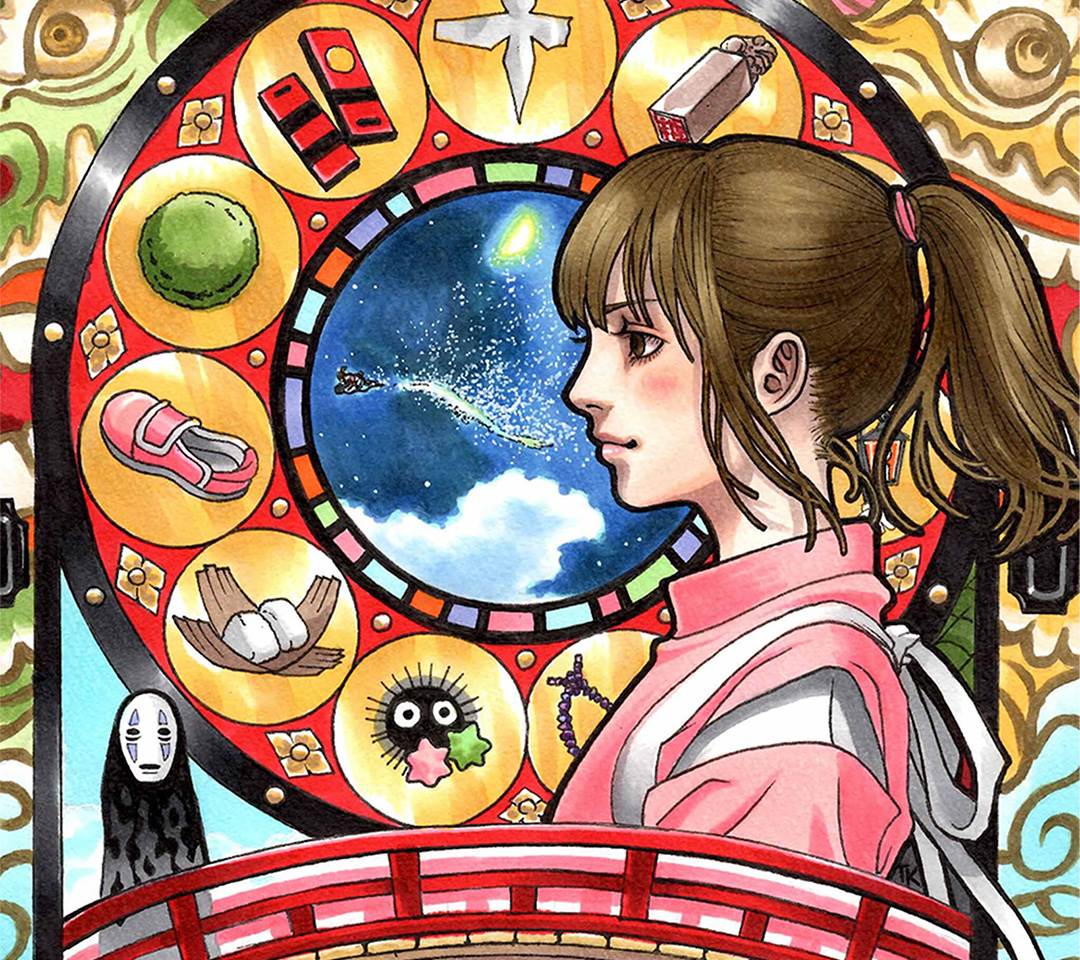 千与千寻水彩画 千与千寻水彩画教程-图片4