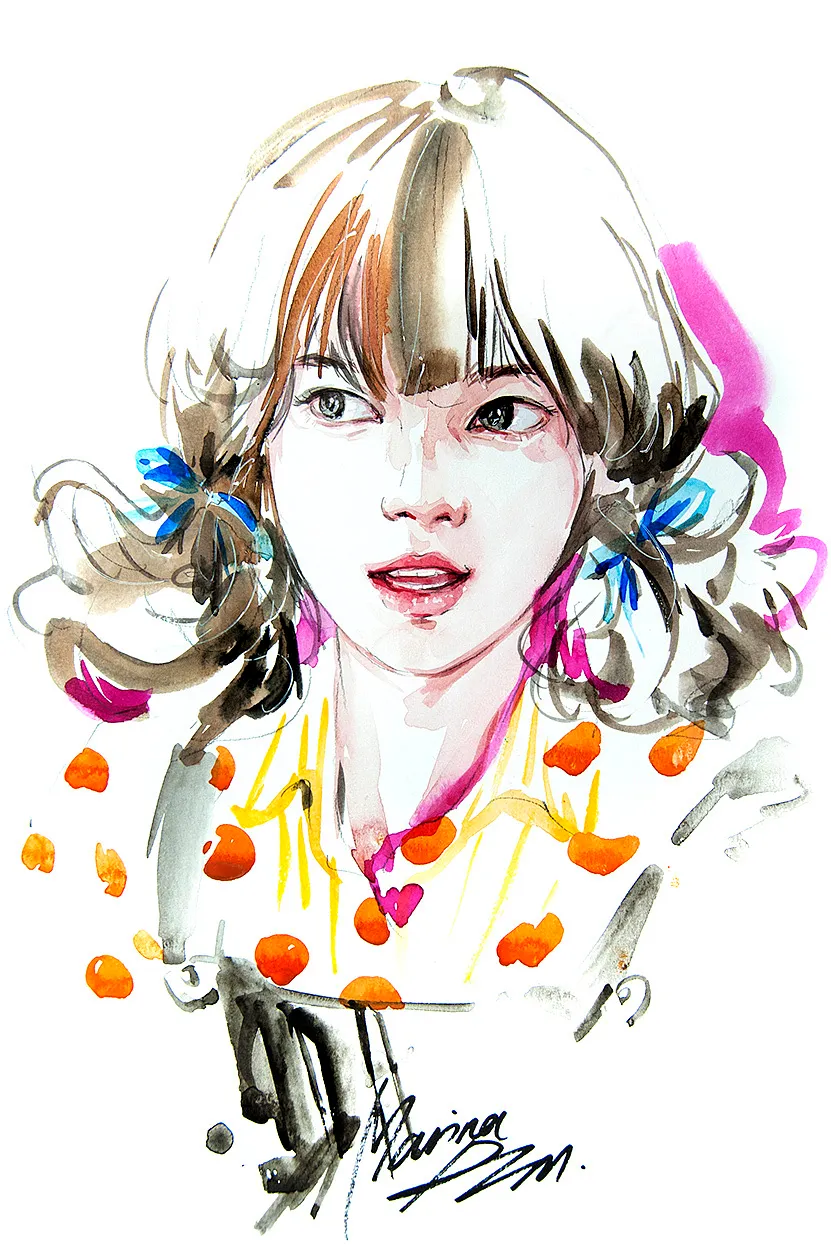 简单的人物水彩画 简单的人物水彩画图片大全 教程-图片4
