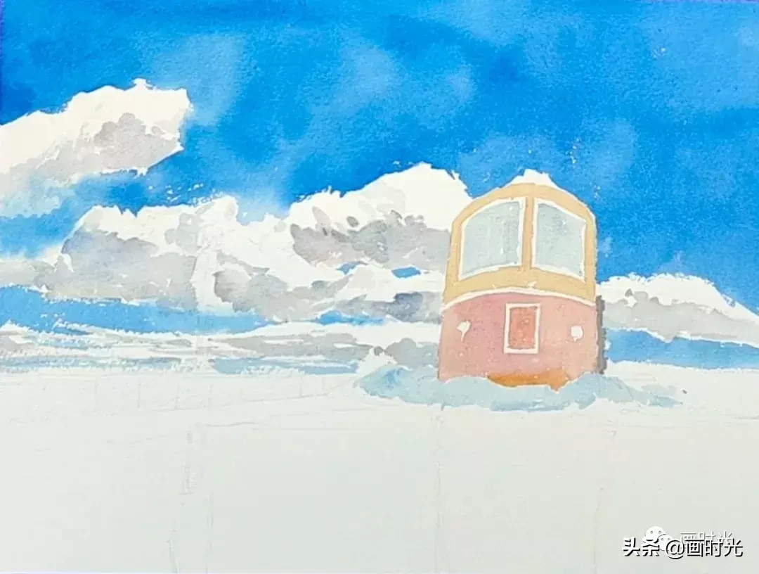 千与千寻水彩画